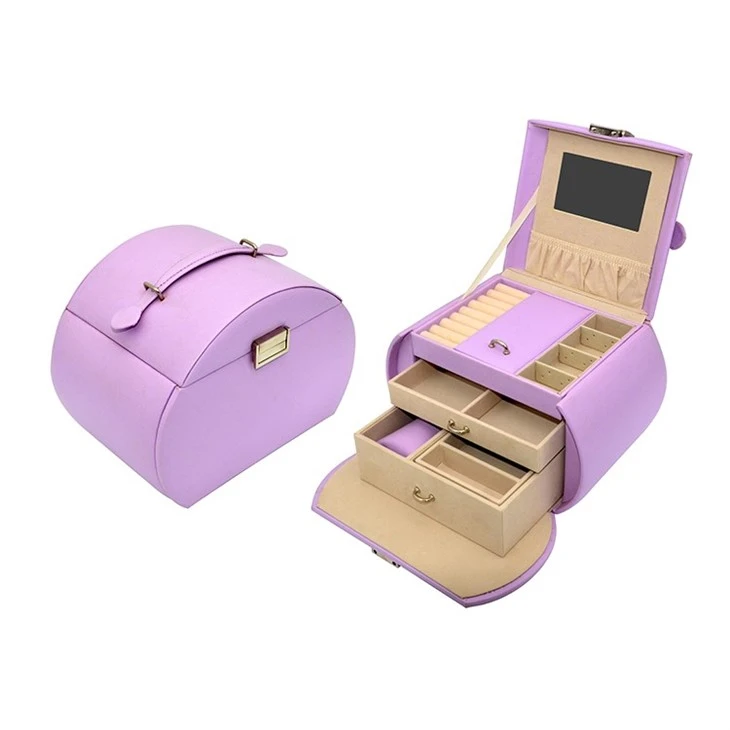 3 Layers Pu Leather Jewellery Storage Box 3 Layers Pu Leather Jewellery Storage Box